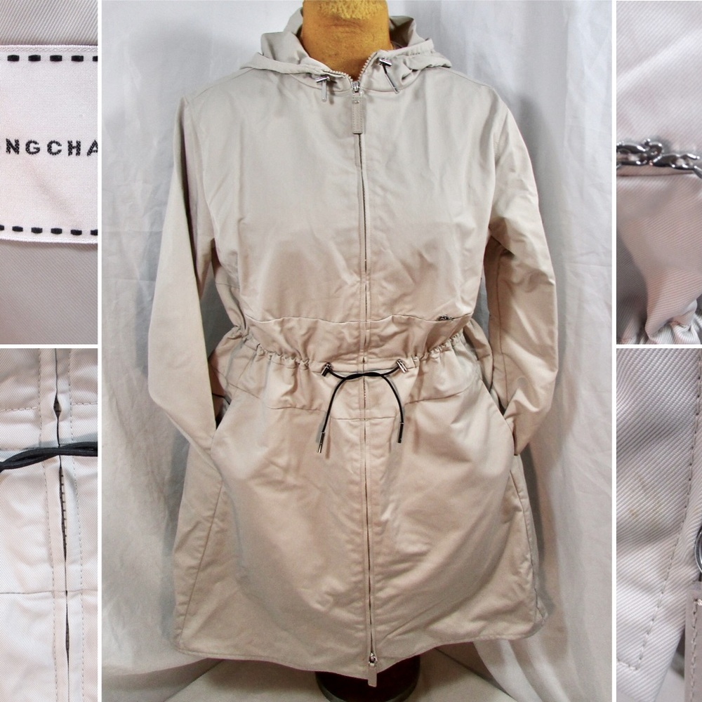 Longchamp Women’s Hooded Windbreaker